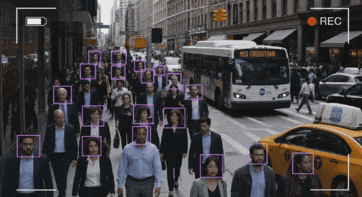 Surveillance and facial recognition in the real world